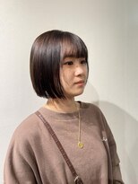 ゼスト 中野店(ZEST)&nbsp;【ZEST中野/野口】韓国ヘア『タッセルボブ』オリーブグレージュ