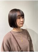【ZEST中野/野口】韓国ヘア『タッセルボブ』オリーブグレージュ