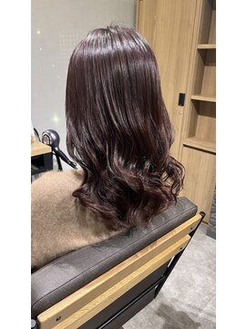 テラスヘア 新潟駅南(TERRACE hair) 【艶髪カラー】大人かわいいピンクブラウン◎