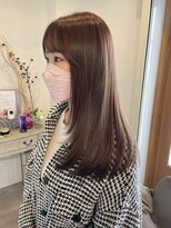ロッカヘアエジェ(ROCCA hair eje.)&nbsp;フェザーバング/やわらかベージュ