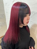 ルプラ ガーデン(le-pla garden) デザインカラー#外ハネウルフ#ケアブリーチ#ダブルカラー