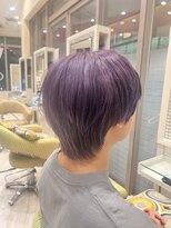 ビス ヘア アンド ビューティー 西新井店(Vis Hair＆Beauty)&nbsp;メンズ/マッシュウルフ/ハイトーン/バイオレット/ショート