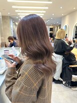 ジーナ 本八幡(Zina)&nbsp;大人かわいい20代30代40代小顔ショコラベージュ　Zina本八幡