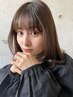 カット+カラートリートメント　￥12000　～　ミディアムロング＋1100～3300