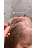 【ピーチミルクティー】