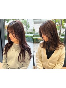 ナチュラルに垢抜けるGIENの1mm単位で拘る顔周りのカット◎大人上品なレイヤーカットはどこから見ても完璧