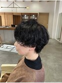 レディースショートパーマ