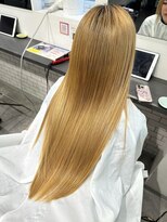 カラ ヘアーサロン(Kala Hair Salon)&nbsp;ハイライトバレイヤージュダブルカラーケアブリーチ20代30代
