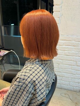 インク サカエ(inq sakae) ブリーチオレンジベージュ