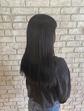 フーコー 朝日ヶ丘店(fuhcoh) ロング×ダークカラー