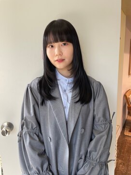 シティーバイローウェ 表参道(City/louwe) ワイドバング/フェイスレイヤー/顔周りレイヤーカット