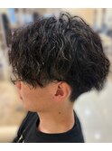 センターパートツイスパ