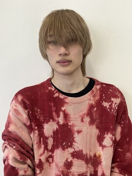 ココ 本八幡(KOKO) ハイトーンウルフボブパーマニュアンスパーマミルクティーカラー