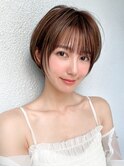 【AFLOAT福岡】小顔前髪ありひし形レイヤーカット
