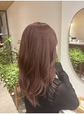 ピンクブラウン★