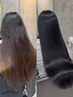 【広がりが気になる方】こだわりのプレミアム縮毛矯正+トリートメント¥19000