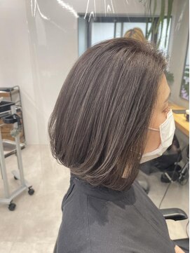 ロマリア 青山 南青山(Lomalia) 【Lomalia青山/Nami】赤味無し白髪ぼかしcolor/グレージュカラー