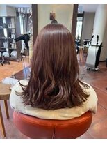 ダアッカ(da acca)&nbsp;ピンクブラウン/ピンク系カラー/艶カラー/艶感