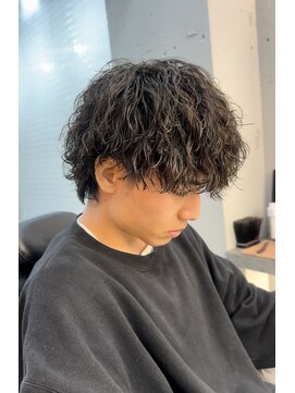 刈部倶楽舞 ツイストスパイラル/波打ちスパイラル/メンズスパイラルパーマ