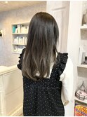 福山市美容院Caary グラデーショングレージュカラー20代30代