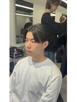 ステラ(STELLA)&nbsp;ニュアンスパーマ/メンズカット/メンズサロン/眉毛カット/メンズ