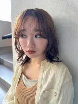 アム(amu) コテ巻き風パーマ/デジタルパーマ/コテ巻きパーマ/ドライパーマ