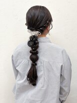 セルカ 新宿(CERCA) 編みおろしヘアアレンジ【CERCA】