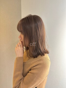 オフ(off) ミディボブ