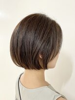 テト(teto)&nbsp;乾かすだけで楽にできるシンプルショートボブ×丸みシルエット◎