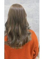 コワフュールトーリ フジグラン店(COIFFURE TORI) 透明感オリーブベージュ×ゆるふわロング