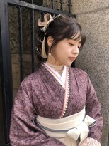 カポック 茗荷谷(KAPOK)&nbsp;卒業式/袴着付/へアセット/リボンアレンジ/茗荷谷袴着付