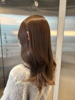 オーガニック リブ 川越(organic+live) 春の大人美人!髪質改善◎艶感カラーロング×小顔