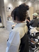 ウム(umu.)&nbsp;ヘアセット / ヘアアレンジ / アップスタイル / 卒業式ヘア