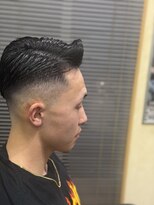 バーバーサトウ(BARBER SATO) サイドパートツーブロック