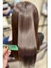 【髪質改善】 カット+髪質改善美髪カラートリートメント　￥16500→