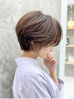 ルーファス メグロ(Ruufus Meguro) 【40代50代60代】似合わせ大人ショートボブ/面長◎/白髪ぼかし