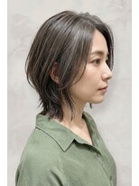 モッズヘア 足利(mod'hair)&nbsp;透明感髪質改善カラー◎寒色カラー×くびれレイヤー春カラー