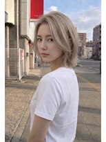 アッシュ 川崎店(Ash)&nbsp;ミルクティーベージュ　ブリーチあり