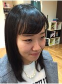 川本枝里香の流れる前髪！！