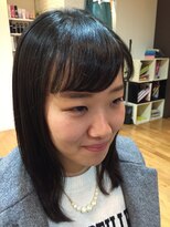 サクラ ビューティ ヴィレッジ(SAKURA Beauty village)&nbsp;川本枝里香の流れる前髪！！