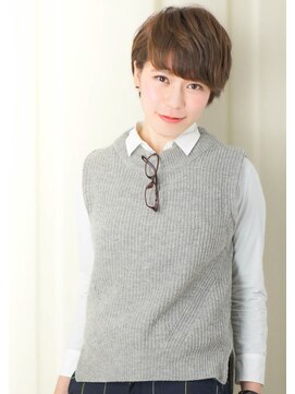 美容室 サボイ 高崎店(SAVOY) 20代30代 大人可愛い☆小顔丸みナチュラルショート