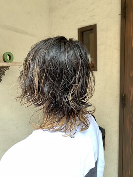 ヘアーメイク アフィーノ(hair make affino) ハイライトウルフ