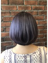 ランズヘアー(LAND’S HAIR) シルエットが綺麗に見えるショート＋ラベンダーカラー