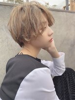 ロンド ストラーダ 心斎橋(Lond strada)&nbsp;マチルダボブ×インナーグレージュ【髪質改善/縮毛矯正】