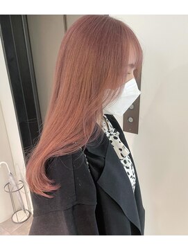 リンドトウキョウ ウメダ(LINDO TOKYO) pink beige 1bleach～