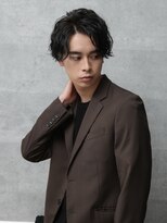 ヘアーカッティングガーデン ジャック モアザン 近鉄奈良店&nbsp;メンズパーマ/前下がり/刈り上げ[奈良/大和西大寺駅/白髪ぼかし]