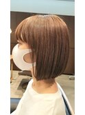 ミニボブ　ワイドバング