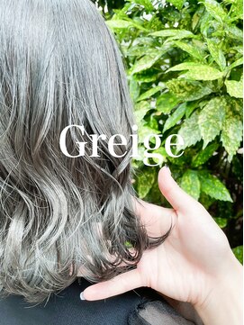 ミシェリー(misherry) 小顔ボブルフカールベビーバンググレージュイルミナケアブリーチ