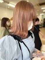 ナチュラルプラス 清水町店(natural+) 春カラー「ピンクベージュ」