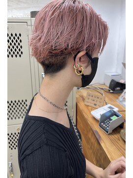 コス(kos) 大人可愛い/ココアベージュ/グレージュカラー/ボブウルフ/黒髪